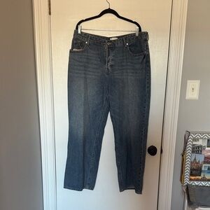 H&M- Classic Blue Women's Jeans- size 16